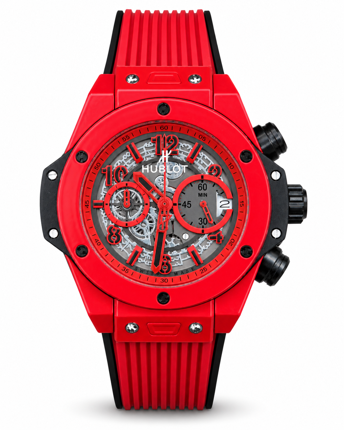 Hublot Big Bang Skeleton Chronograph Red – Master Quality