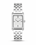 Michael Kors Women’s Silver-Tone Rectangular Watch – Original