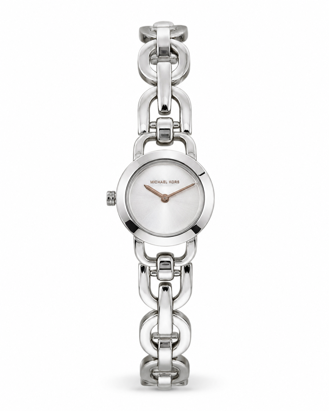 Michael Kors Women’s Silver-Tone Link Bracelet Watch
