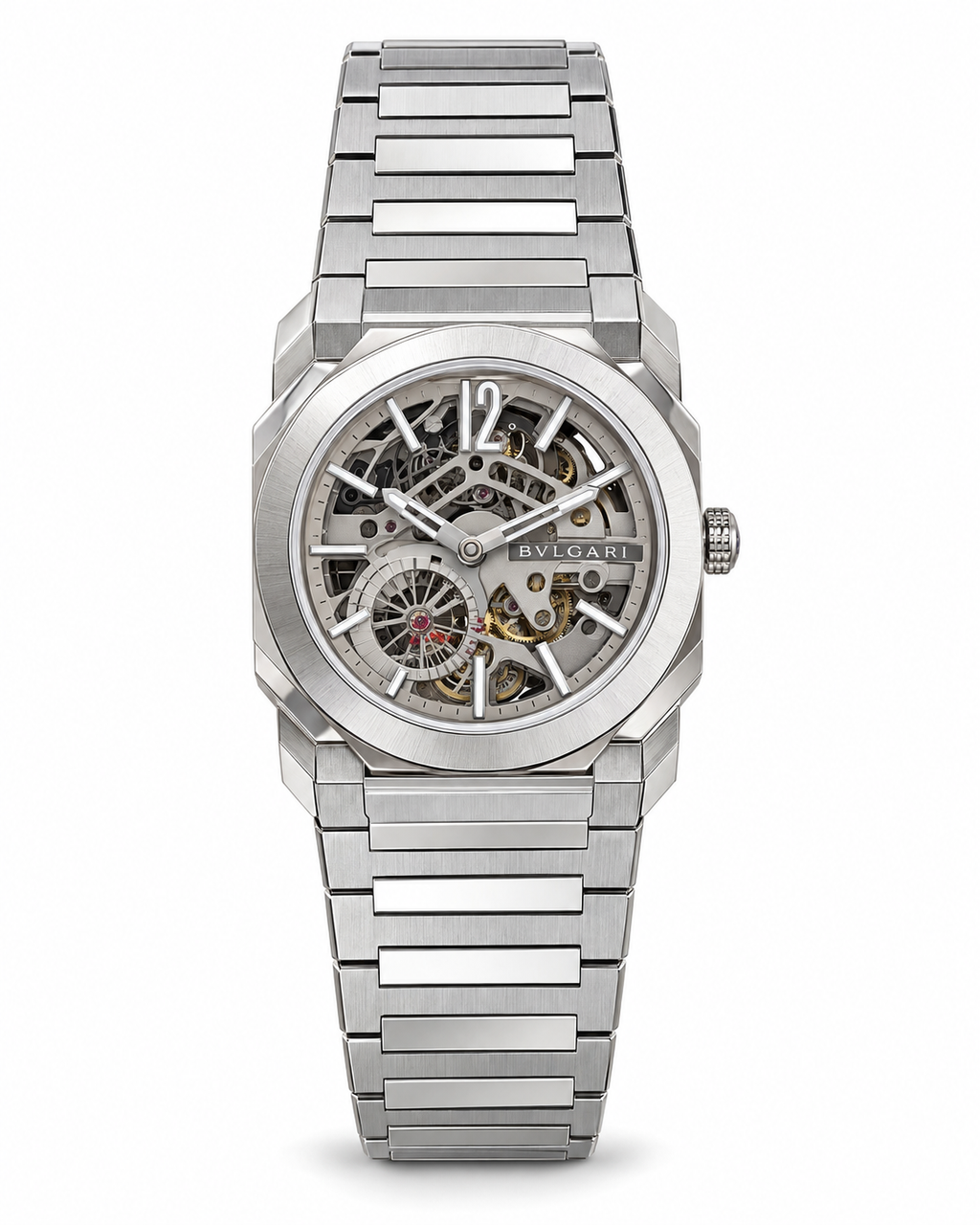 Bvlgari Octo Finissimo Skeleton Automatic Stainless Steel Watch