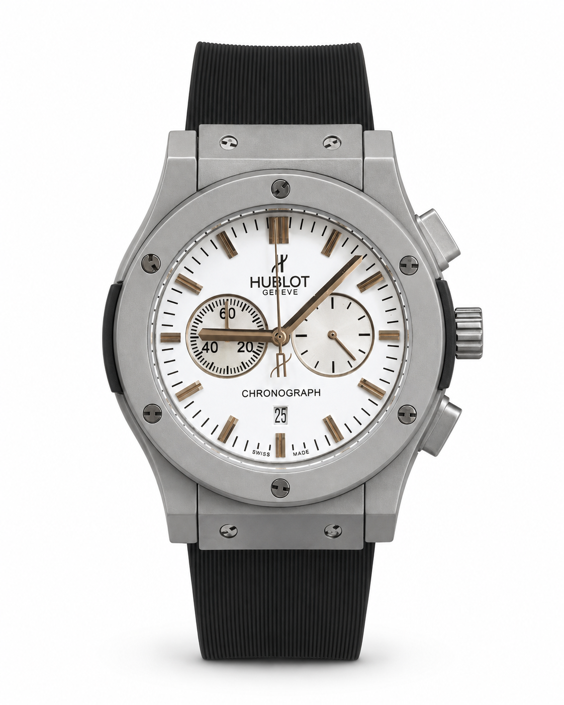 Hublot Classic Fusion Chronograph White Dial – Master Quality Quartz