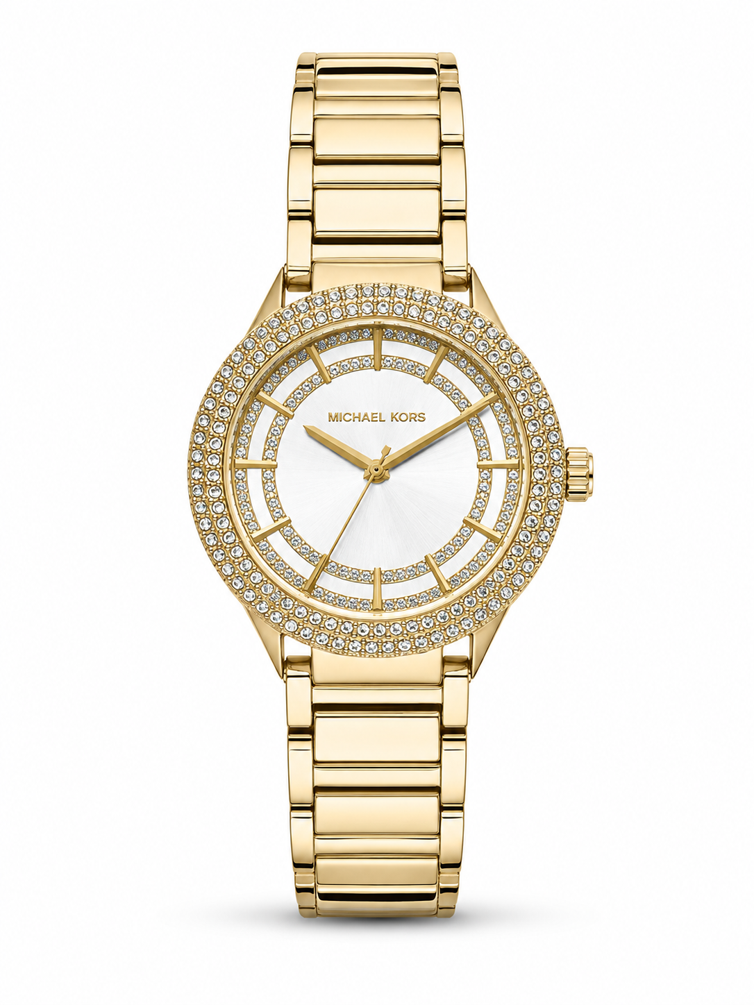 Michael Kors Women’s Gold-Tone Crystal-Accent Watch – Original
