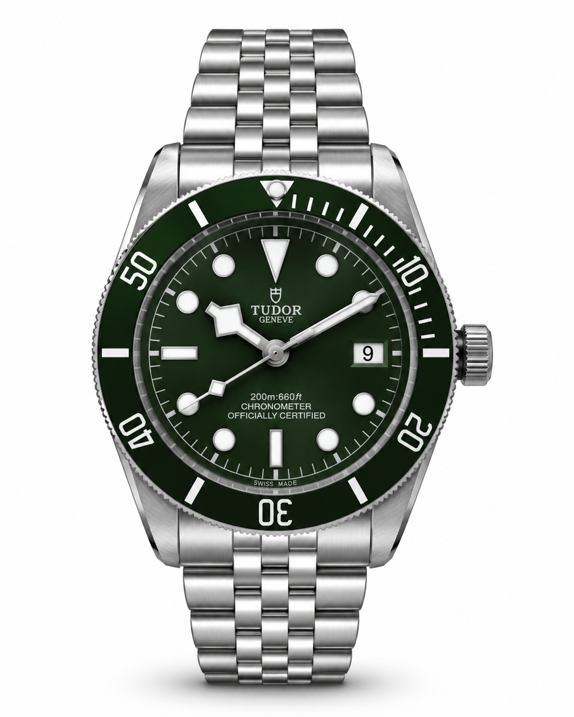 Tudor Green Dial Dive Watch – Stainless Steel Automatic Master Quality