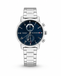 Tommy Hilfiger Men’s blue Dial Stainless Steel Chronograph Watch