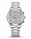 Michael Kors Men’s Silver-Tone Chronograph Watch