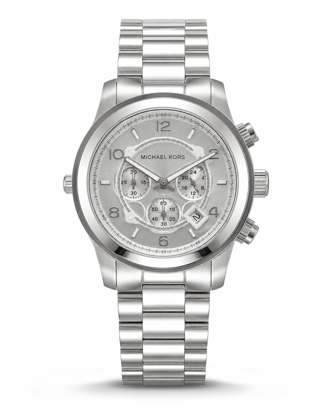 Michael Kors Men’s Silver-Tone Chronograph Watch