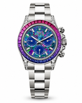 Rolex Daytona Four Seasons Winter – Multicolor Blue Dial & Blue-to-Pink Gem-Style Bezel | Super Clone