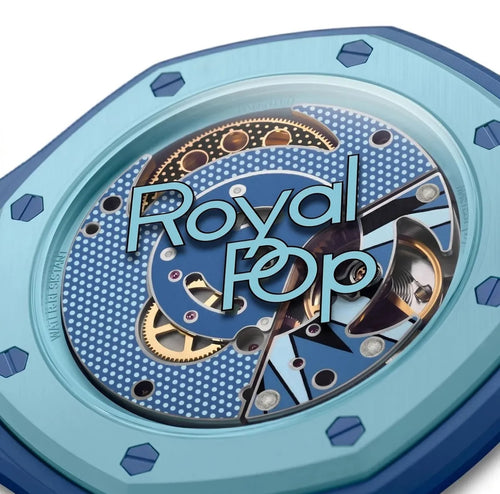 AP Royal Pop Premium Watch – High Quality | Navy Blue & Ice Blue and Edition