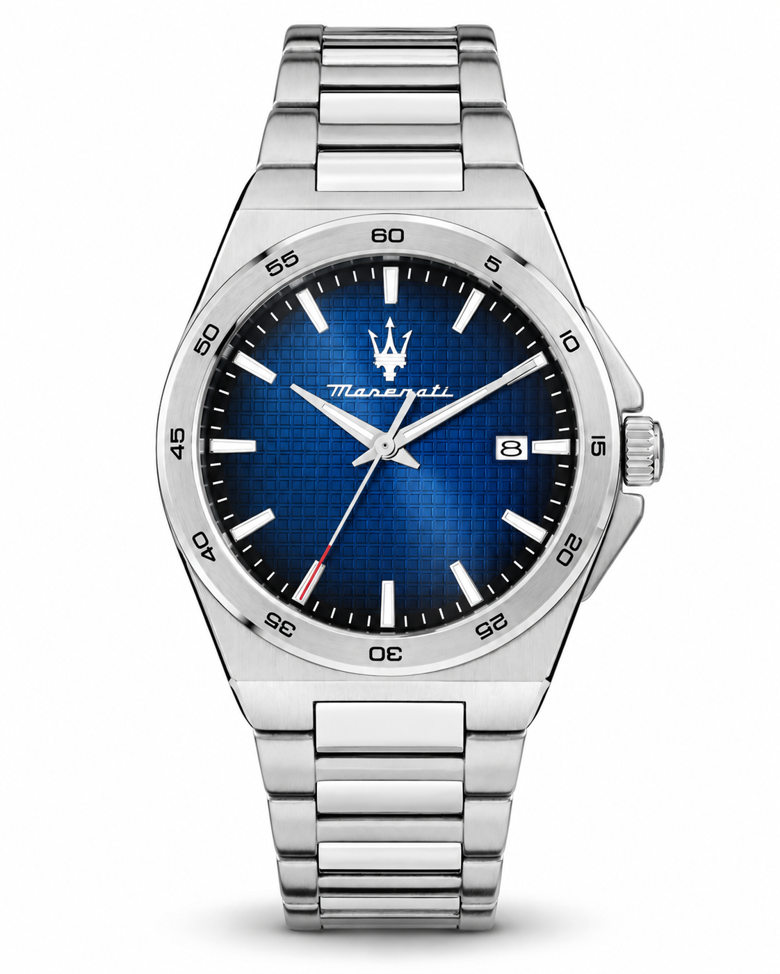 Maserati Blue Dial Stainless Steel Quartz Watch