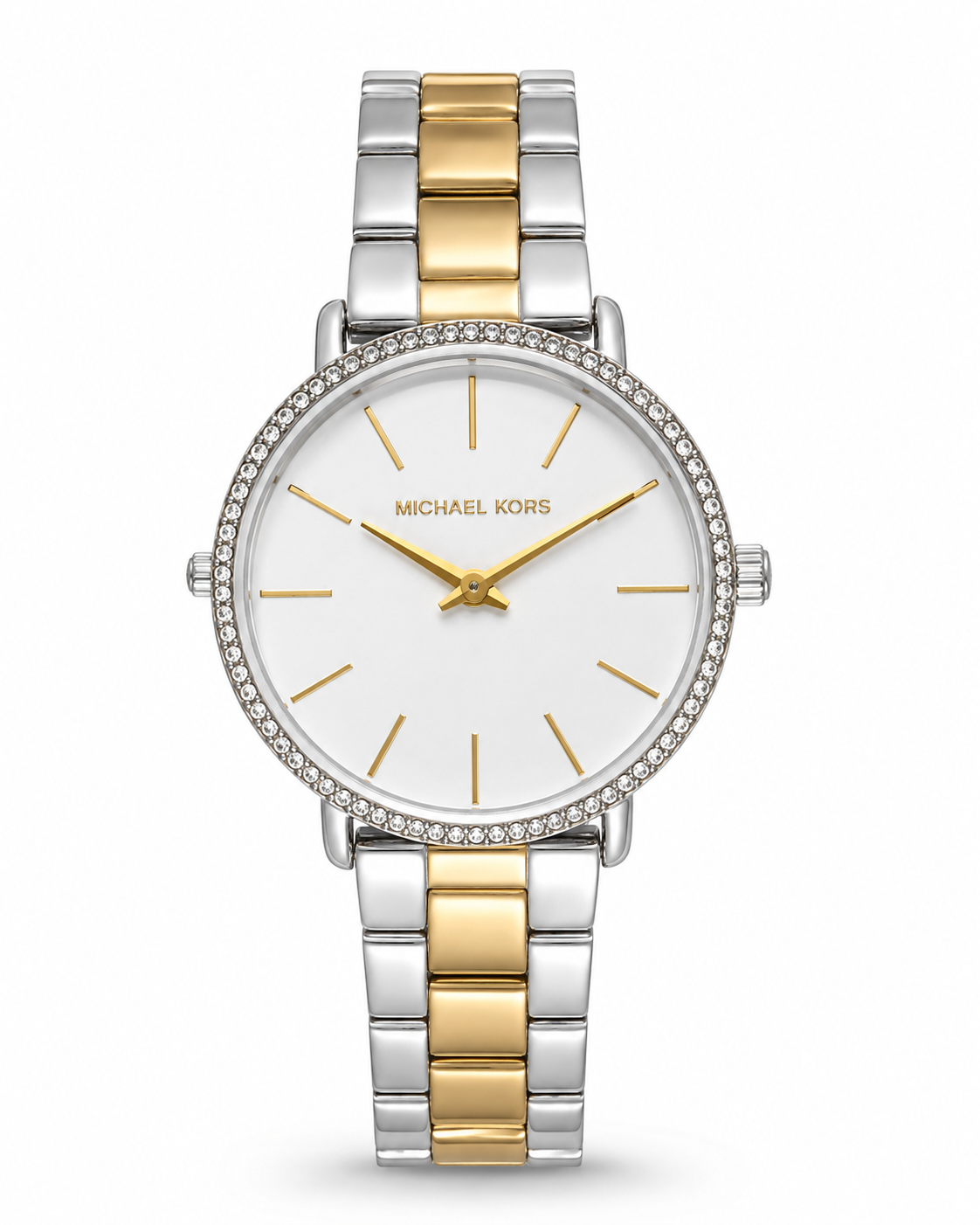 Michael Kors Women’s Two-Tone Crystal-Accent Watch – Original