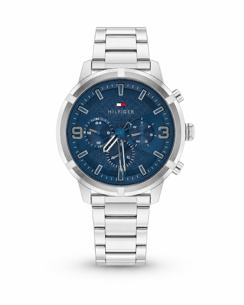 Tommy Hilfiger Men’s Blue Dial Multifunction Stainless Steel Watch