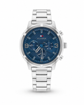 Tommy Hilfiger Men’s Blue Dial Multifunction Stainless Steel Watch