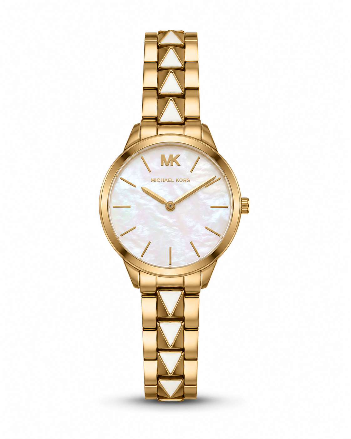 Michael Kors Women’s Gold-Tone Watch with Mother of Pearl Dial Original