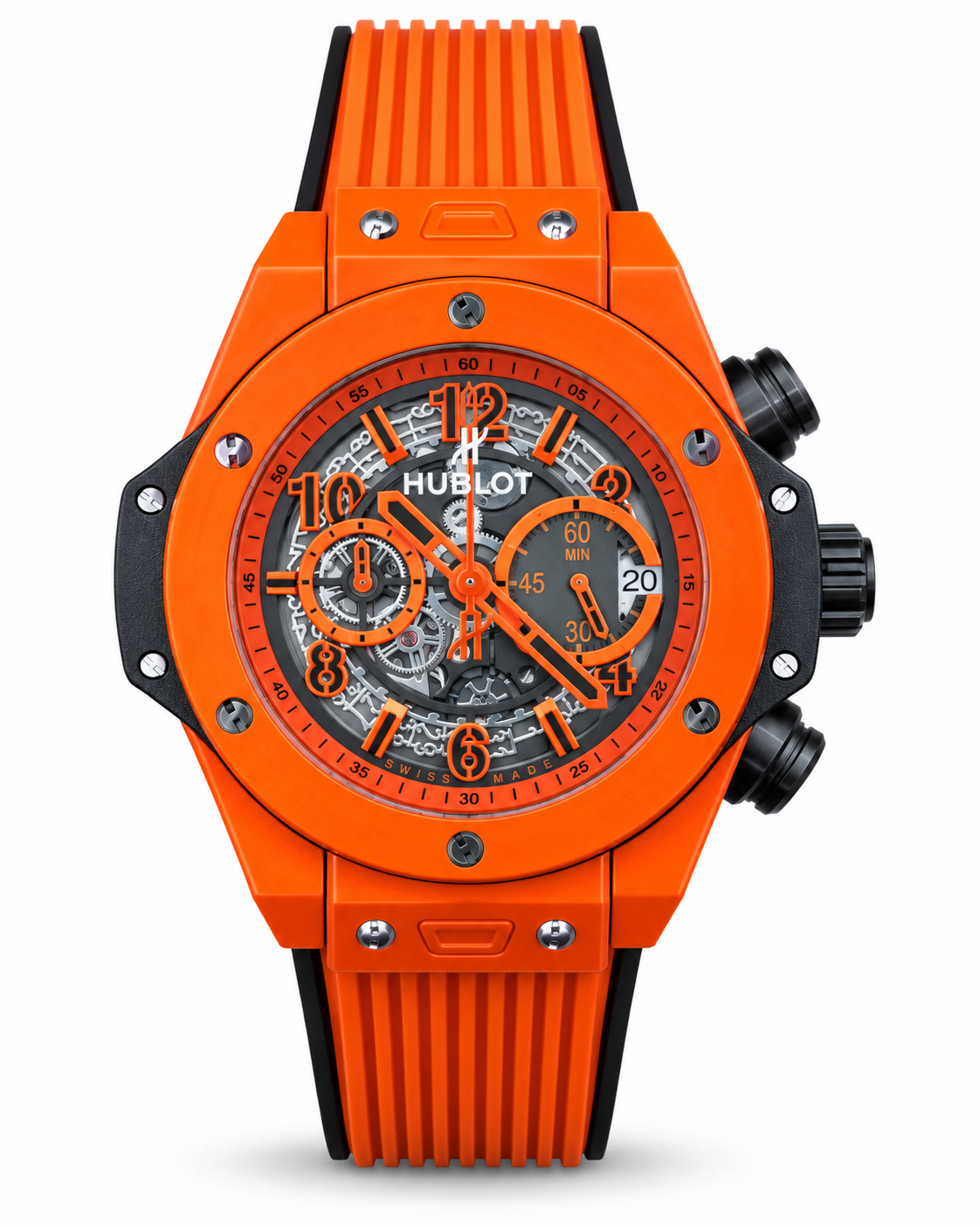 Hublot Big Bang Skeleton Chronograph Orange – Master Quality