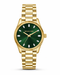 Michael Kors Women’s Gold-Tone Green Dial Watch – Original