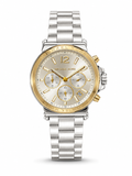 Michael Kors Men’s Chronograph Silver & Gold Watch Original