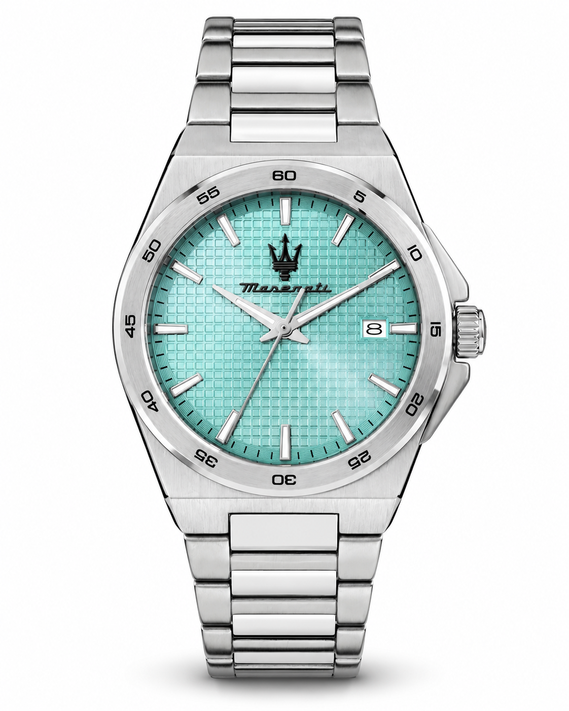 Maserati Turquoise Dial Stainless Steel Quartz Watch