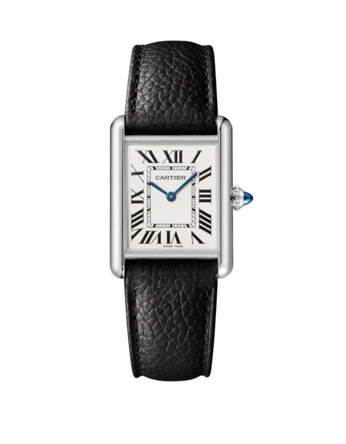 Cartier Tank Classic – Black Leather | Master Quality
