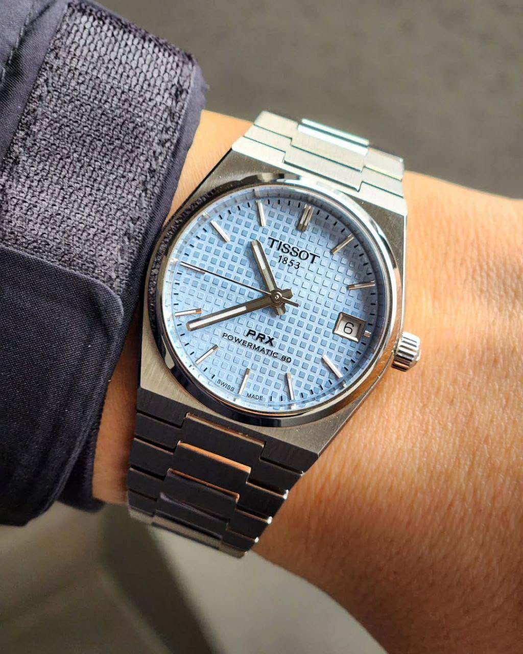 Tissot PRX Powermatic 80 – Ice Blue | Automatic | Master Quality
