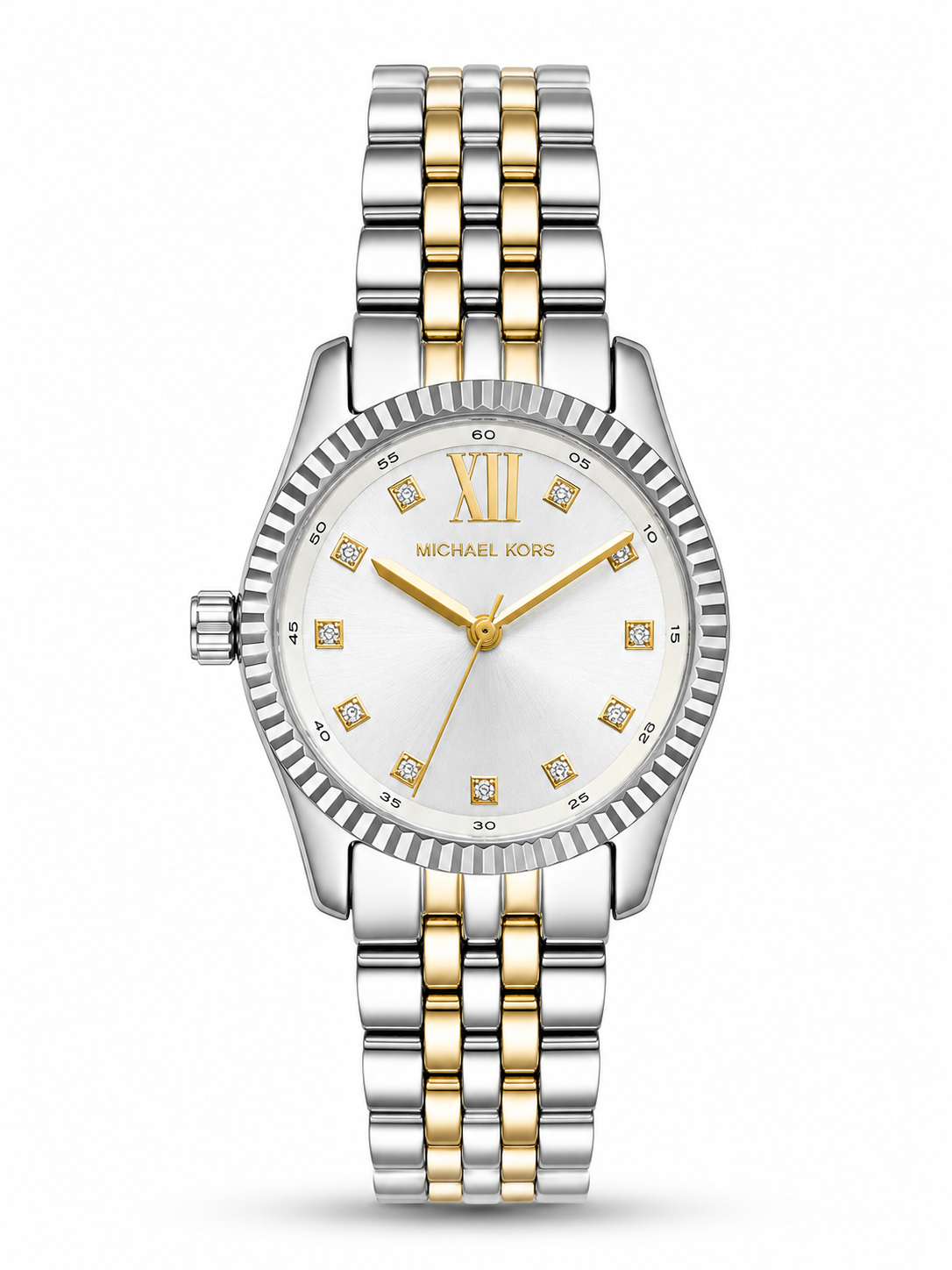 Michael Kors Women’s Two-Tone Crystal-Accent Watch – Original