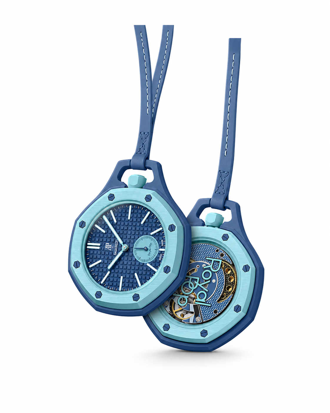AP Royal Pop Premium Watch – High Quality | Navy Blue & Ice Blue and Edition