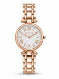 Michael Kors Women’s Rose Gold Watch – White Mother of Pearl Dial Original