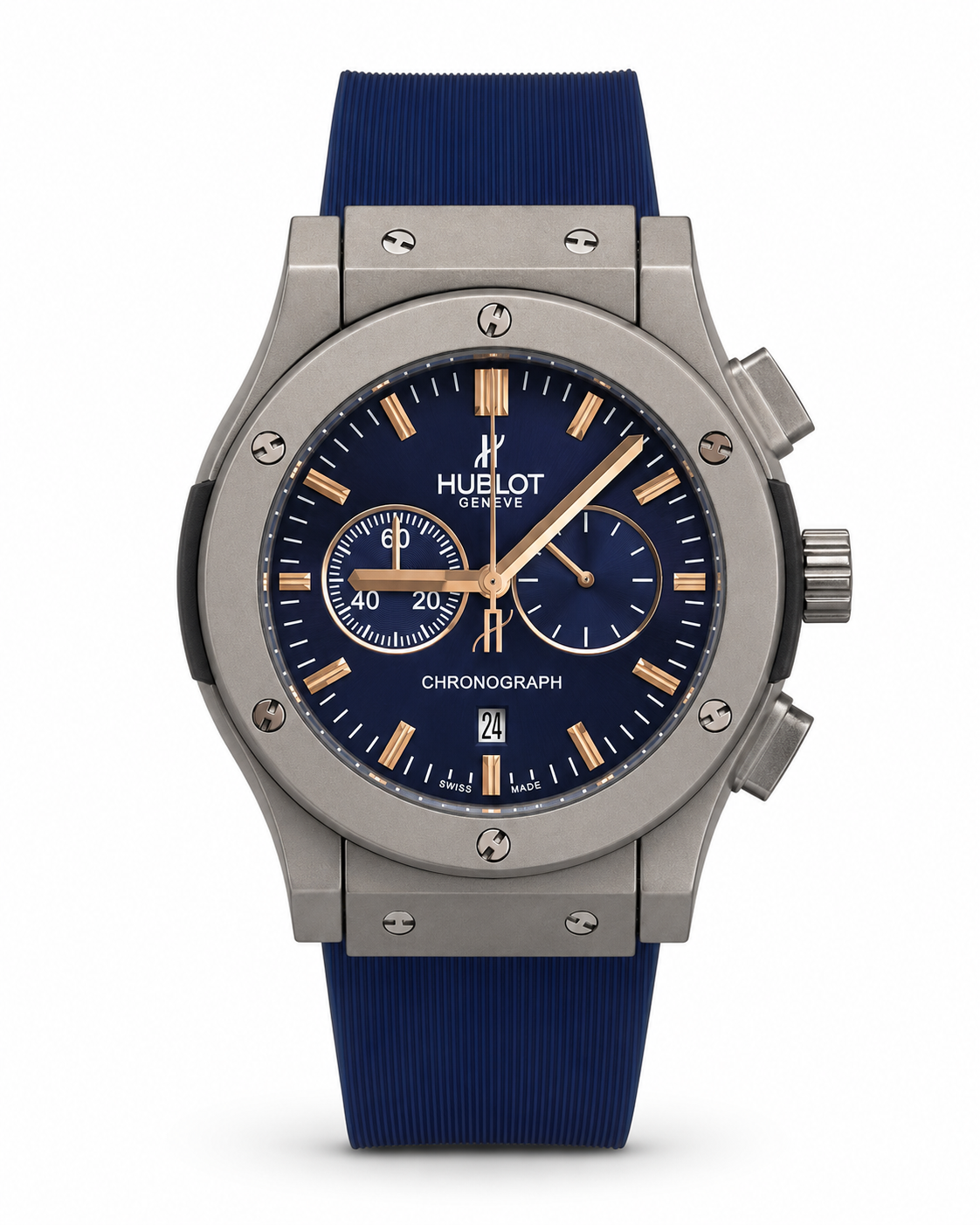 Hublot Classic Fusion Chronograph Blue – Master Quality Quartz