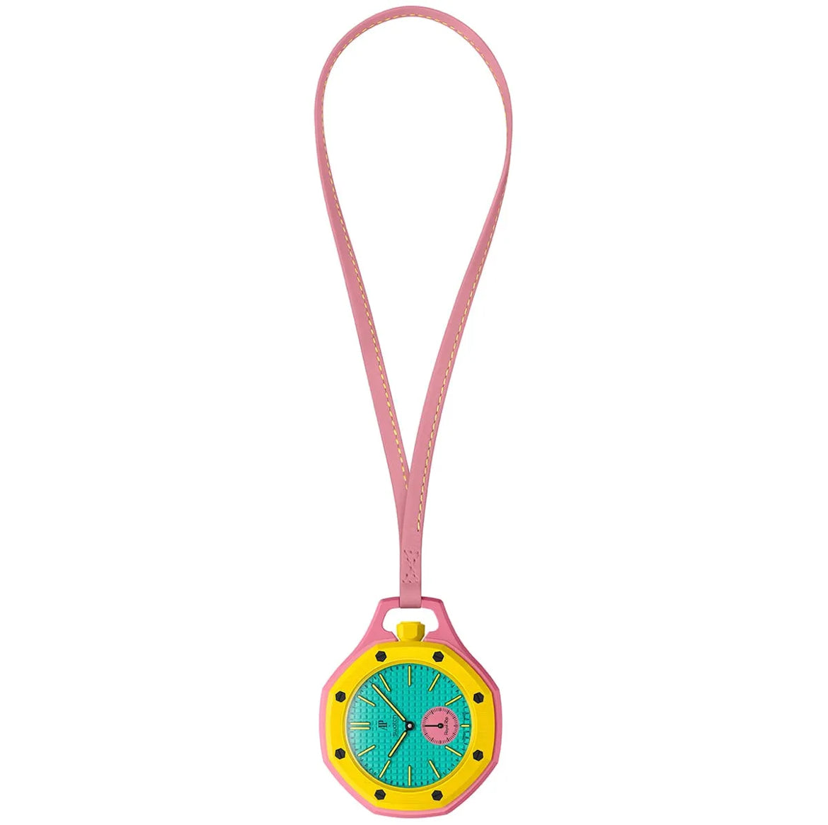 AP Royal Pop Premium Watch – High Quality | Pink, Yellow & Turquoise Edition