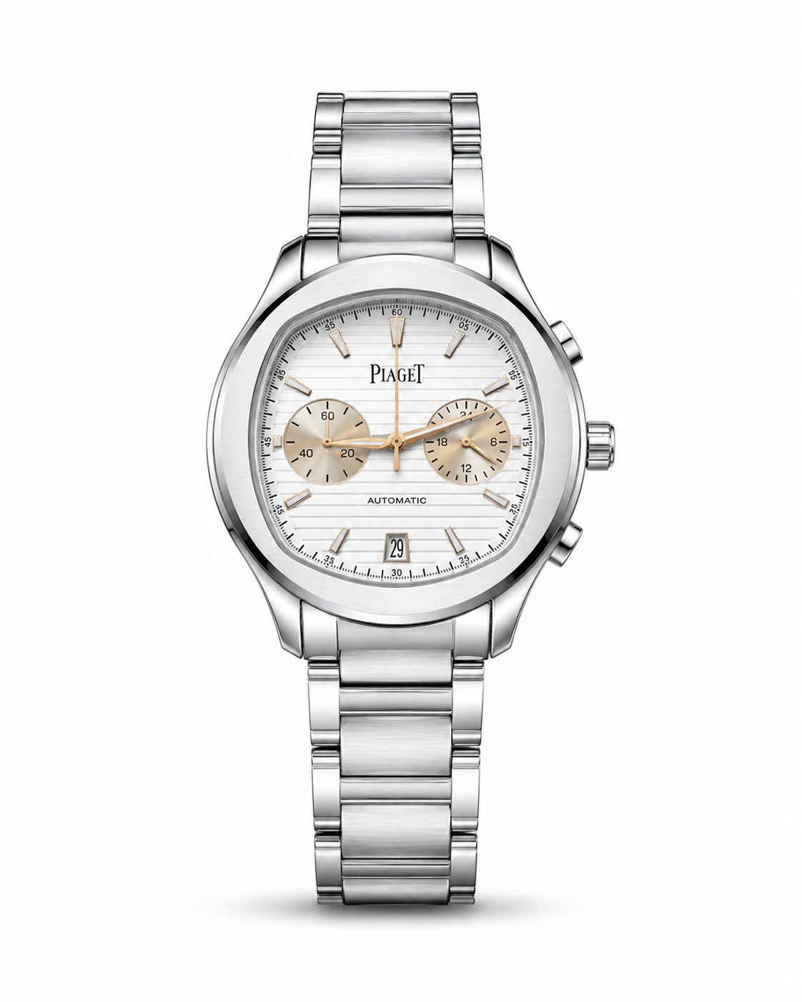 Piaget White Dial Stainless Steel – High Quality Automatic