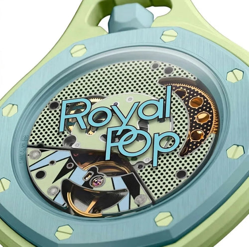AP Royal Pop Pastel Green & Blue High Quality Watch – Limited Edition