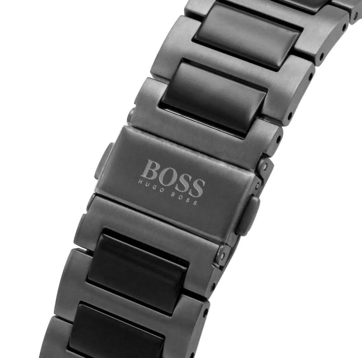 BOSS Chronograph Black & Silver Watch – Original