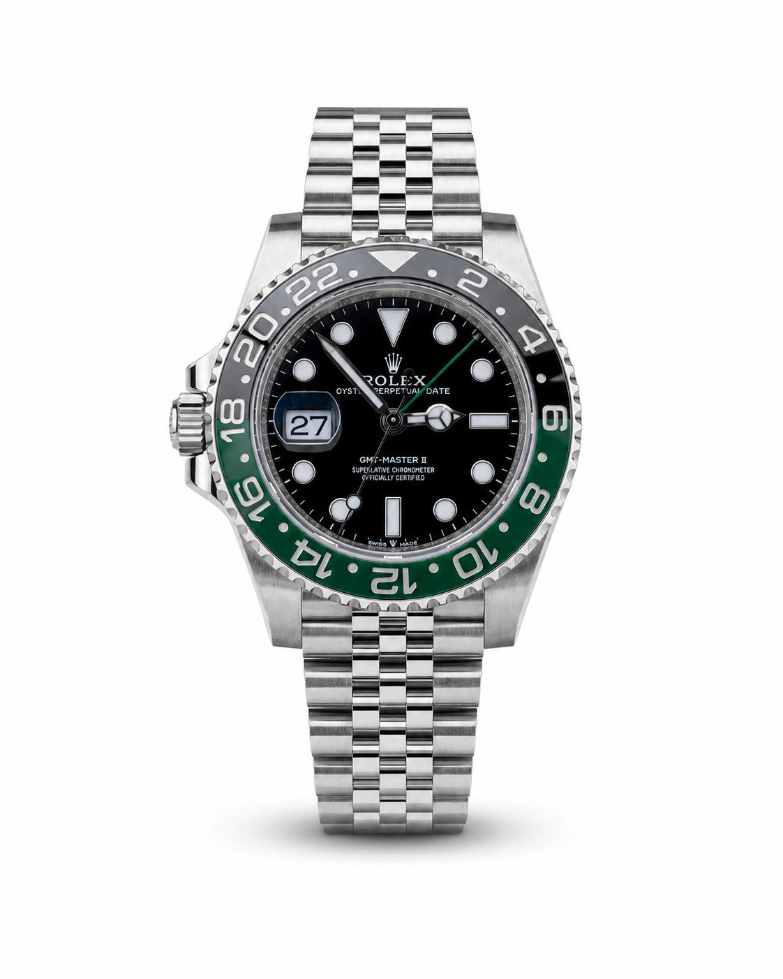 Rolex GMT-Master II “Sprite” Jubilee – Master Quality Stainless Steel Watch