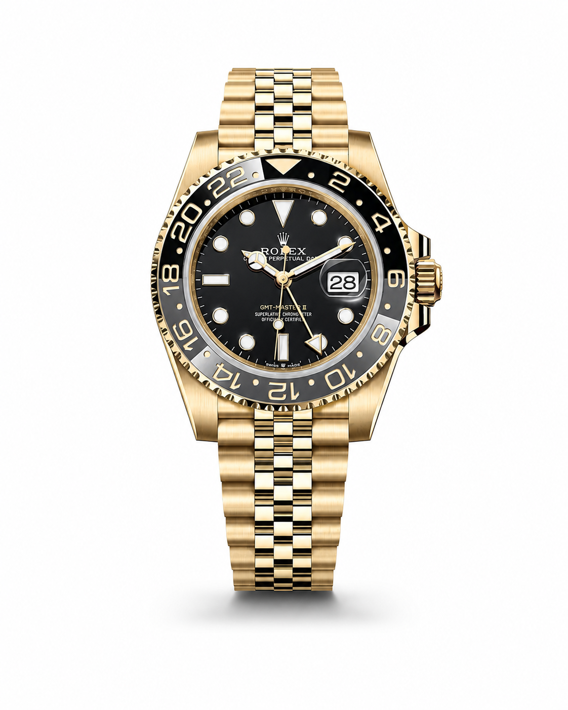 Rolex GMT-Master II Automatic – Gold Tone with Black Dial