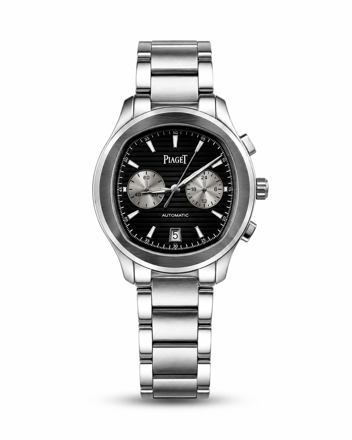 Piaget Black Dial Stainless Steel – High Quality |