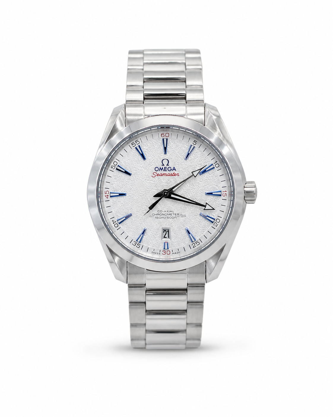 Omega Seamaster High Quality – Silver Dial | Stainless Steel Bracelet