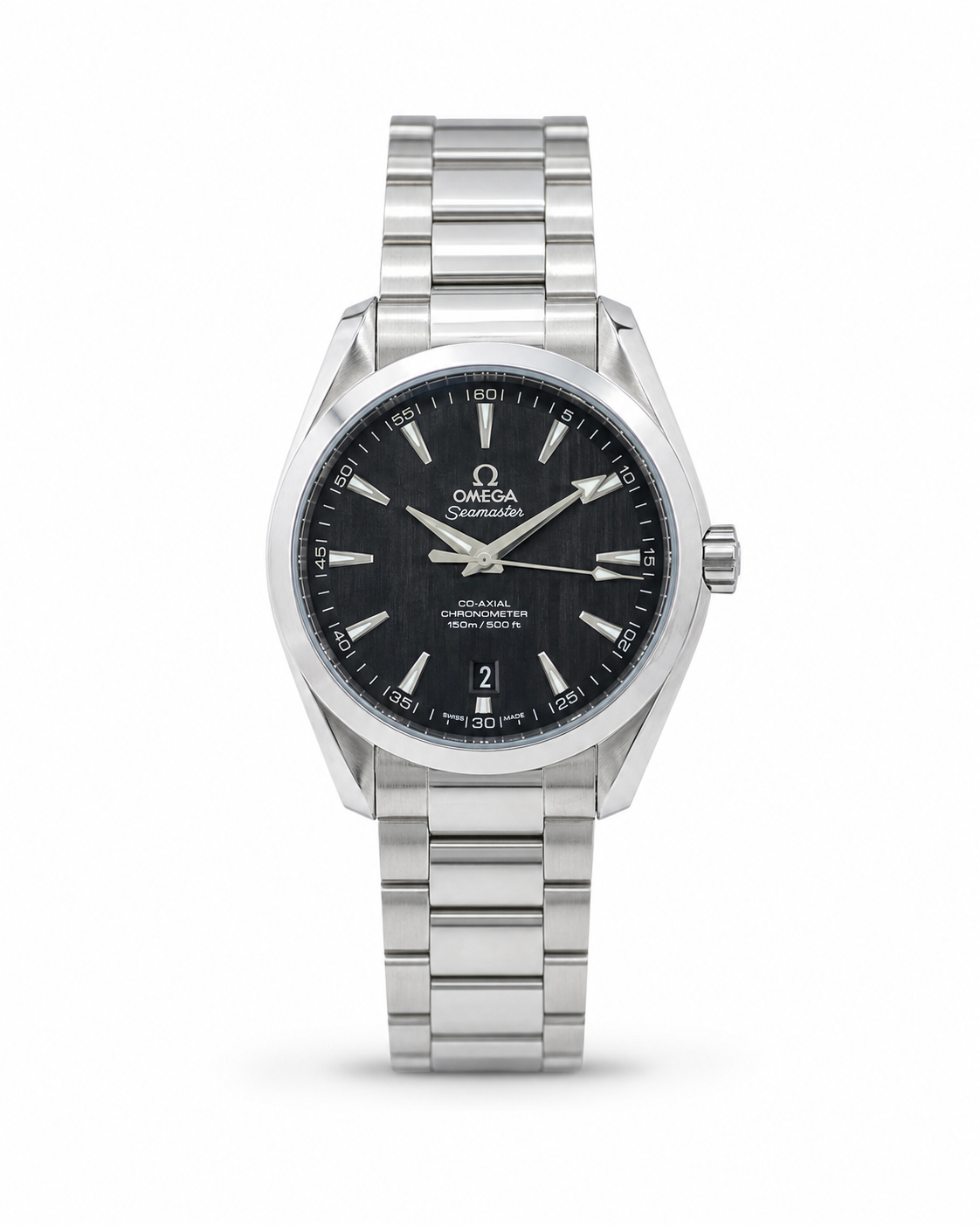 Omega Seamaster High Quality – black Dial | Stainless Steel Bracelet