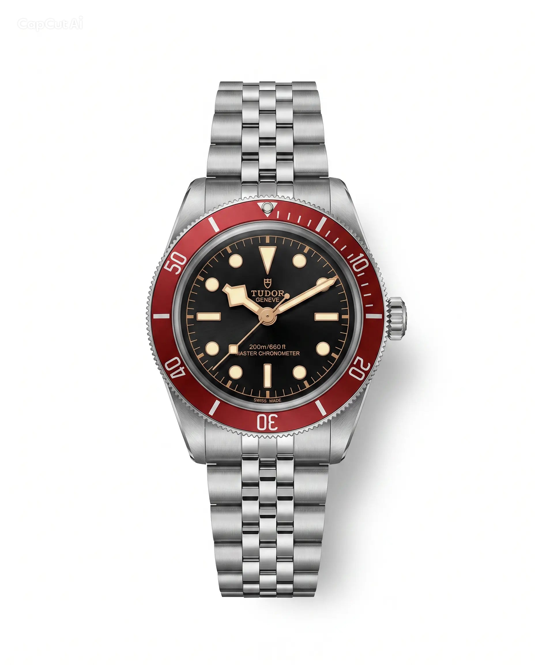 Tudor Black Bay Burgundy – Stainless Steel Automatic Master Watch