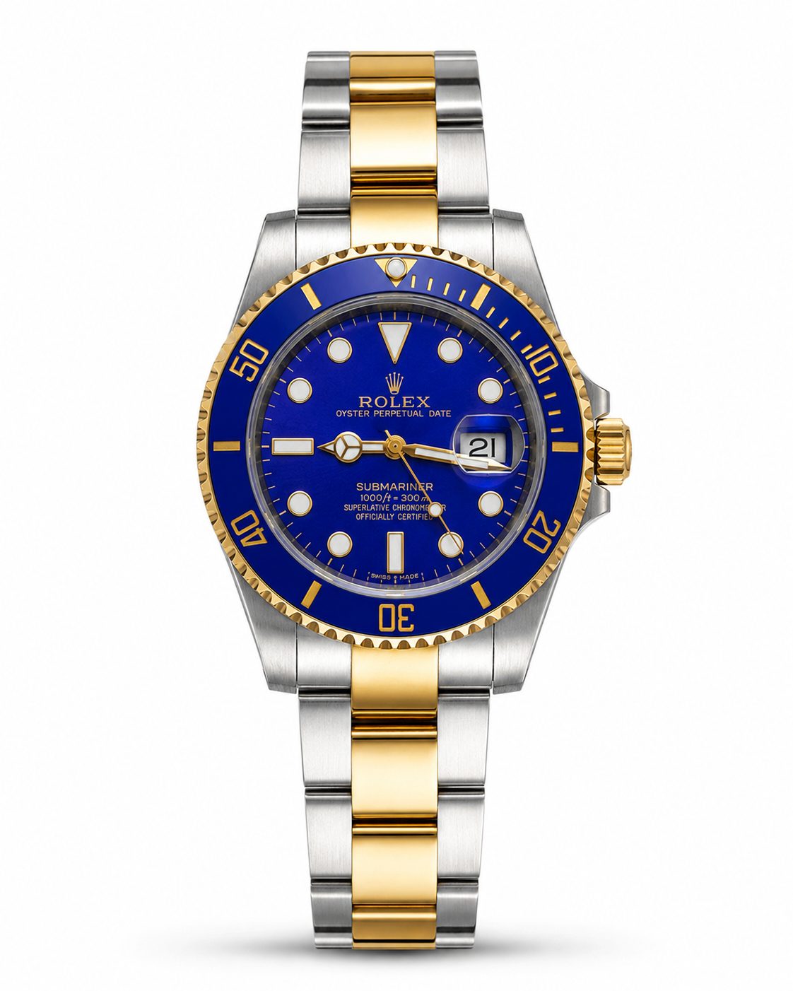 Rolex Submariner Date Blue Two-Tone – Automatic Master Quality Watch
