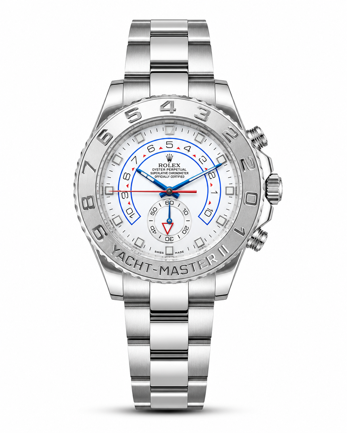 Rolex Yacht-Master II White Dial Stainless Steel – Automatic Master Quality