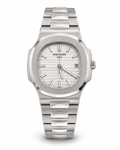 Patek Philippe Nautilus White Dial Stainless Steel – High Copy