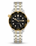 Omega Seamaster Diver 300M Black Dial Two-Tone Automatic – Master Quality