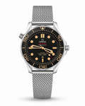 Omega Seamaster Diver 300M Black Dial Mesh Bracelet Automatic – Master Quality