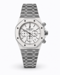 Master Quality Automatic Royal Oak Style Chronograph Watch – Silver Dial | Stainless Steel
