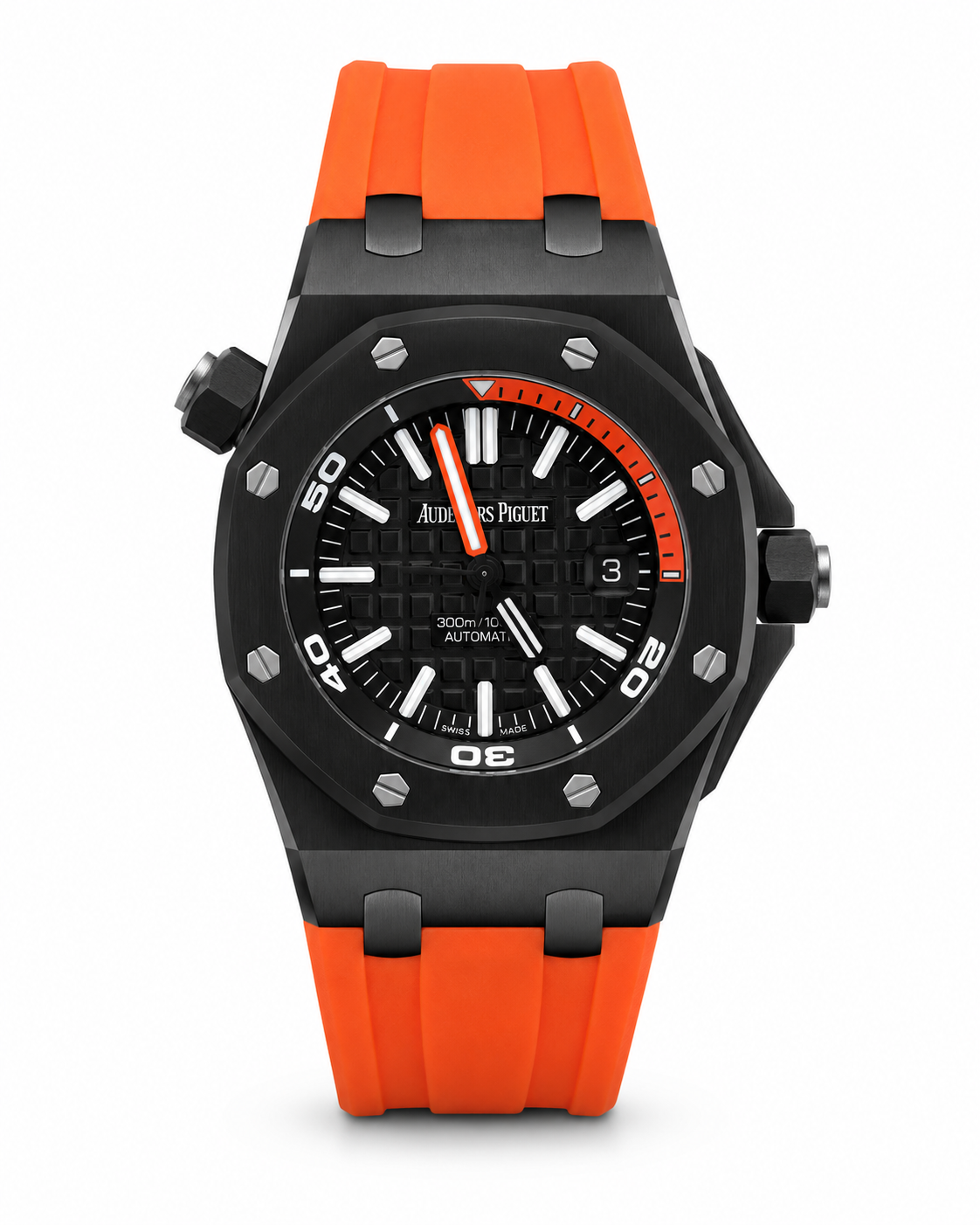 Audemars Piguet Style Black & Orange – Master Quality