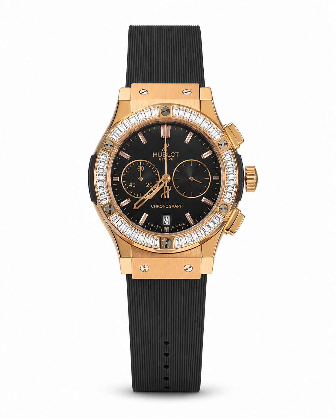 Hublot Chronograph Black & Gold – Master Quality