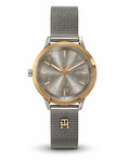 Tommy Hilfiger Women’s Silver & Gold-Tone Mesh Watch Original