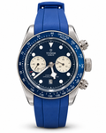 Tudor Chronograph Blue Dial Blue Strap – Automatic Master Quality