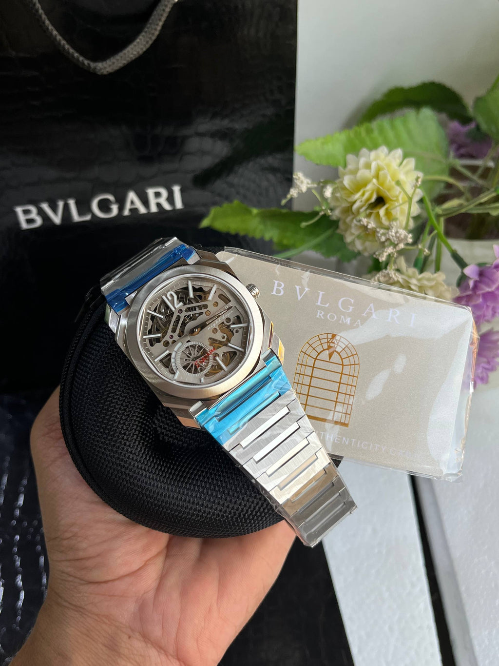 Bvlgari Octo Finissimo Skeleton Automatic Stainless Steel Watch