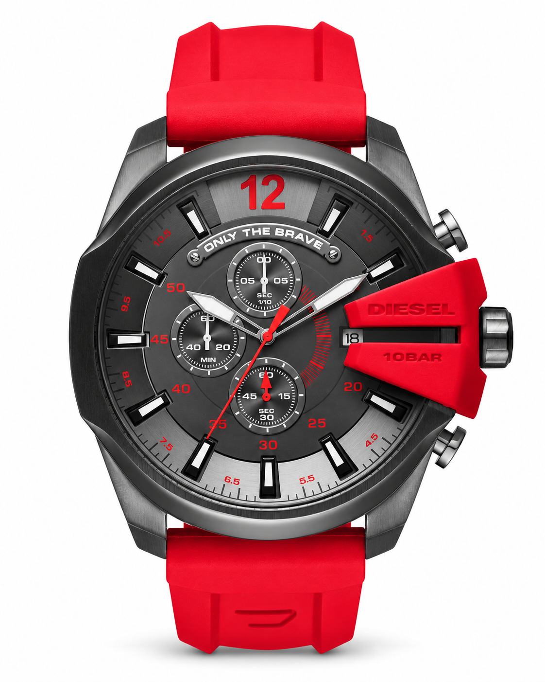 Diesel Original Chronograph Men’s Watch – Red & Black Quartz