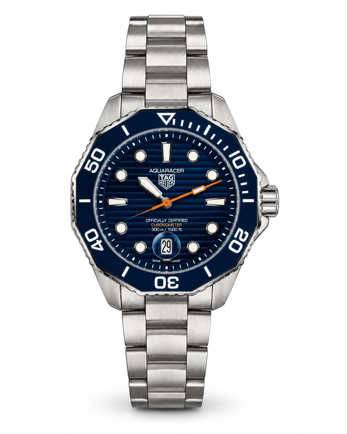 TAG Heuer Aquaracer Chronometer Blue Dial Watch